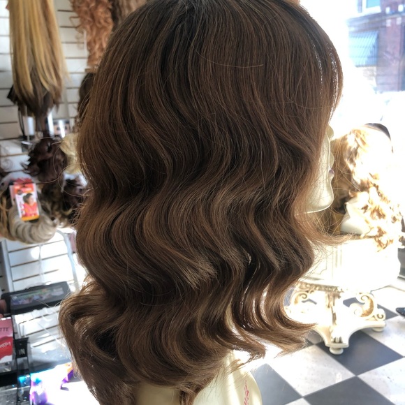Wig Deep Wave Ombré bob style Wig Rare Lacefront main image 4